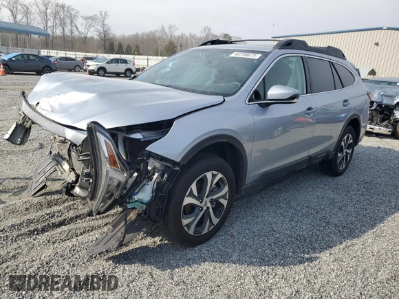 2022 Subaru Outback Limited with VIN 4S4BTANC6N3261921, listed as a Copart auction lot 48799675 with 16,283 mi miles and Salvage Title. Bid and sale history available at DreamBid. Image 1.