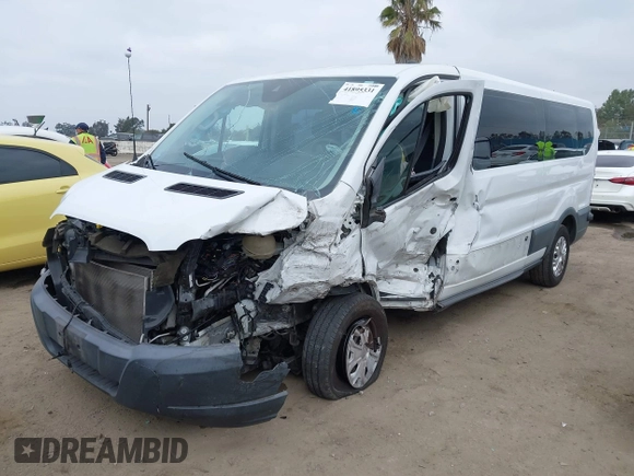 2017 Ford Transit XL with VIN 1FBZX2ZM2HKA60922, listed as a IAAI auction lot 41895331 with Not Provided miles and . Bid and sale history available at DreamBid. Image 2.
