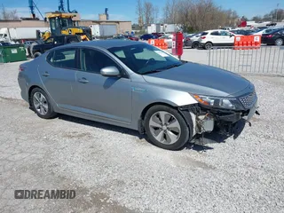 2014 Kia Optima EX z VIN KNAGN4AD9E5075330, wystawiony jako IAAI lot #41857161 z przebiegiem 118 582 mil mil oraz . Historia ofert i sprzedaży dostępna na DreamBid. Obrazek 1.