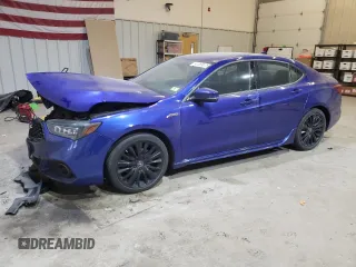 2018 Acura TLX w/A-SPEC Pkg with VIN 19UUB3F64JA002792, listed as a Copart auction lot 41369875 with 119,647 mi miles and Salvage Title. Bid and sale history available at carsss.com. Image 1.