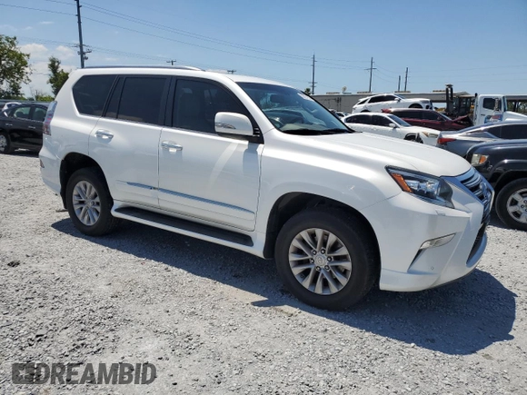 2016 Lexus GX 460 with VIN JTJBM7FX3G5133002, listed as a Copart auction lot 52897155 with 127,111 mi miles and Salvage title. Bid and sale history available at DreamBid. Image 4.