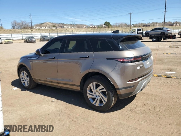 2020 Land Rover Range Rover Evoque S with VIN SALZJ2FX8LH022850, listed as a Copart auction lot 50439675 with 55,283 mi miles and Salvage Title. Bid and sale history available at DreamBid. Image 2.