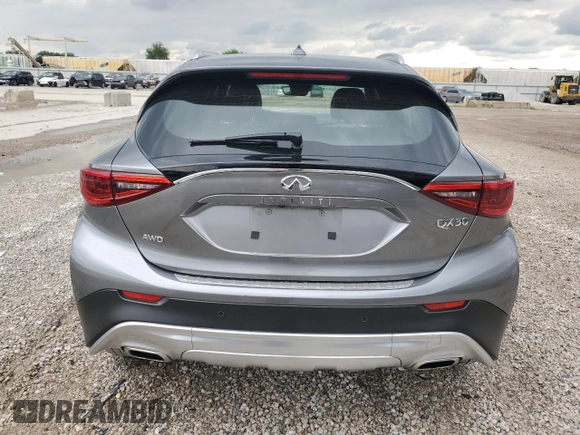 2017 Infiniti QX30 Premium с VIN SJKCH5CR2HA030536, выставлен на аукционе Copart как лот 59049725 с пробегом 43 169 миль миль и Списание • Salvage title. История ставок и продаж доступна на DreamBid. Изображение 6.