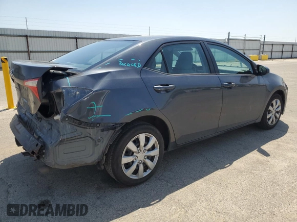 2016 Toyota Corolla L with VIN 2T1BURHE9GC516035, listed as a Copart auction lot 54925305 with 187,229 mi miles and Salvage Title. Bid and sale history available at DreamBid. Image 3.