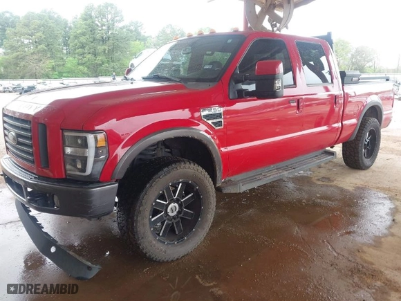 2008 Ford Super Duty F-250 SRW XL with VIN 1FTSW21Y78EE06847, listed as a IAAI auction lot 41913868 with 279,676 mi miles. Bid and sale history available at carsss.com. Image 2.