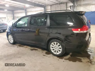 2011 Toyota Sienna XLE with VIN 5TDDK3DC1BS028679, listed as a Copart auction lot 52450655 with 114,054 mi miles and Salvage Title. Bid and sale history available at carsss.com. Image 2.