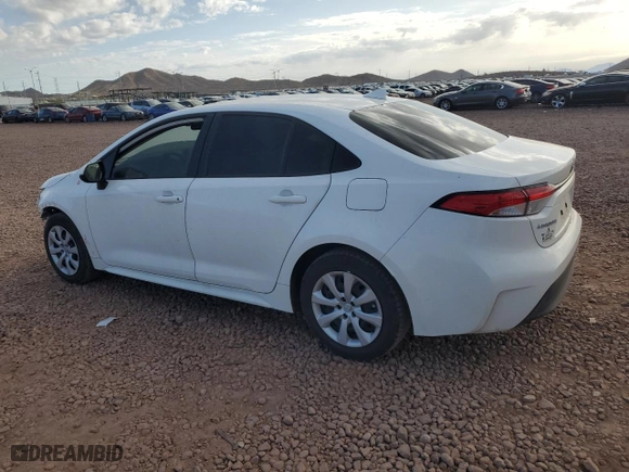 2024 Toyota Corolla LE with VIN JTDB4MEE8R3016533, listed as a Copart auction lot 51177395 with 40,432 mi miles and Salvage Title. Bid and sale history available at carsss.com. Image 2.