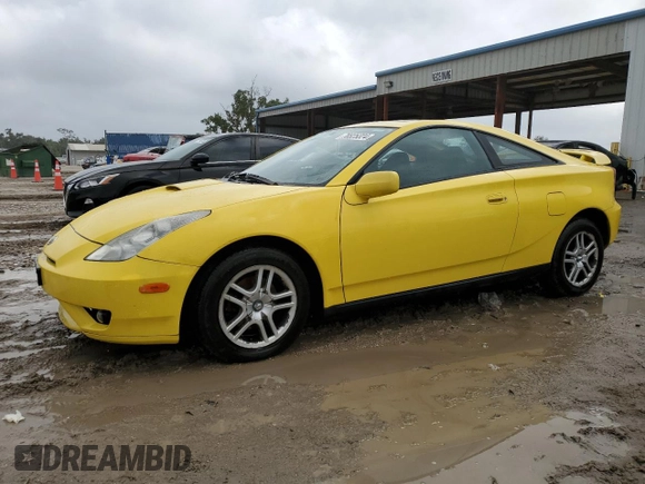 2003 Toyota Celica GT with VIN JTDDR32T630153289, listed as a Copart auction lot 70825324 with 146,277 mi miles and Non Repairable. Bid and sale history available at carsss.com. Image 1.