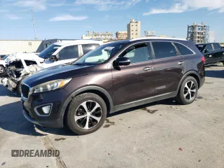 2017 Kia Sorento EX V6 with VIN 5XYPH4A57HG203109, listed as a Copart auction lot 50615625 with 133,500 mi miles and Clean Title. Bid and sale history available at carsss.com. Image 1.