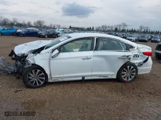 2015 Hyundai Sonata 2.4L Limited with VIN 5NPE34AF0FH154954, listed as a IAAI auction lot 41740057 with 1 mi miles. Bid and sale history available at carsss.com. Image 14.