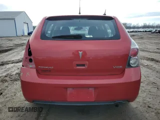 2009 Pontiac Vibe w/1SB with VIN 5Y2SP67029Z432885, listed as a Copart auction lot 86887634 with 182,463 mi miles and Salvage Title. Bid and sale history available at carsss.com. Image 6.