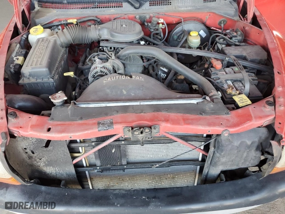 1998 Dodge Dakota SLT with VIN 1B7GL26X4WS614987, listed as a Copart auction lot 69105064 with 101,109 mi miles and Salvage Title. Bid and sale history available at carsss.com. Image 11.
