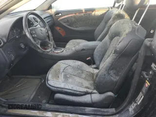 2005 Mercedes-Benz CLK 500 with VIN WDBTK75J65F161649, listed as a Copart auction lot 75284434 with Not Provided miles and Salvage Title. Bid and sale history available at DreamBid. Image 7.