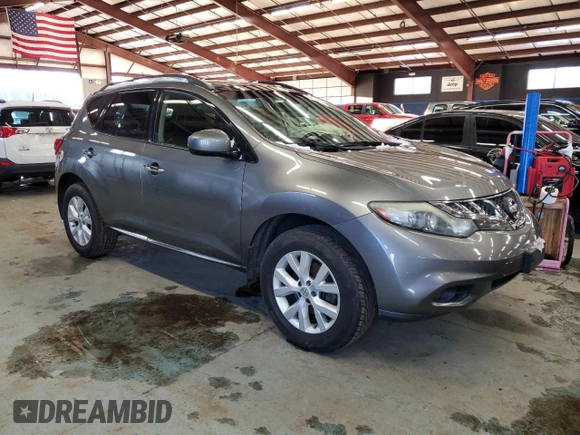 2013 Nissan Murano S with VIN JN8AZ1MU8DW214335, listed as a Copart auction lot 44398985 with 148,638 mi miles and Clean Title. Bid and sale history available at carsss.com. Image 4.