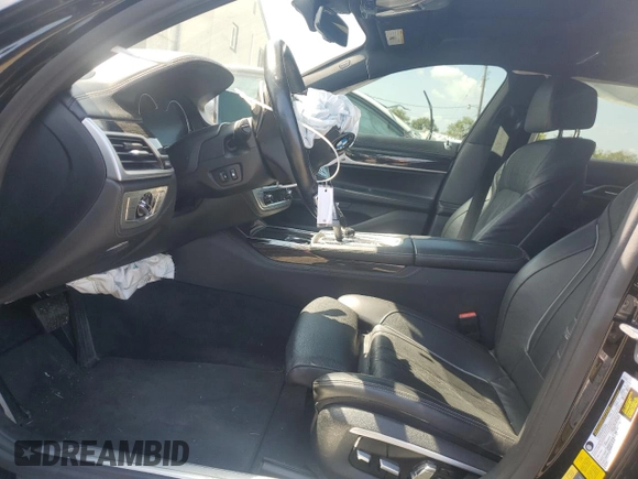 2017 BMW 7 Series 740e xDrive iPerformance with VIN WBA7J2C32HG497906, listed as a Copart auction lot 68861214 with 0 mi miles and Salvage Title. Bid and sale history available at carsss.com. Image 7.