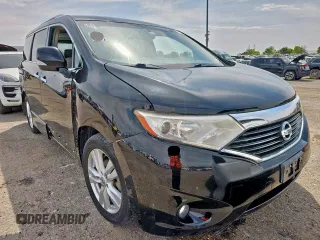 2015 Nissan Quest SV with VIN JN8AE2KP3F9120296, listed as a Copart auction lot 51763735 with 116,779 mi miles and Clean Title. Bid and sale history available at carsss.com. Image 1.