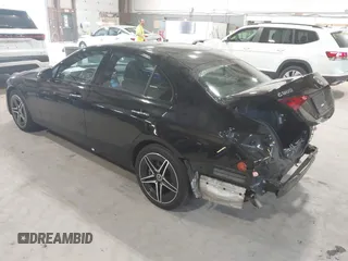 2023 Mercedes-Benz C 300 with VIN W1KAF4HB9PR143279, listed as a IAAI auction lot 42394162 with 19,388 mi miles and . Bid and sale history available at DreamBid. Image 3.
