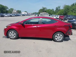 2016 Hyundai Elantra SE with VIN 5NPDH4AE9GH711804, listed as a IAAI auction lot 42451824 with 124,650 mi miles and . Bid and sale history available at DreamBid. Image 15.