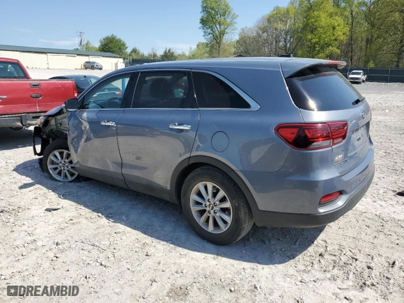 2020 Kia Sorento LX V6 with VIN 5XYPG4A57LG620984, listed as a Copart auction lot 52674715 with 79,040 mi miles and Salvage Title. Bid and sale history available at carsss.com. Image 2.