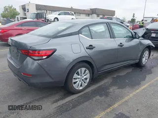 2024 Nissan Sentra S with VIN 3N1AB8BV2RY322960, listed as a IAAI auction lot 42201681 with 23,738 mi miles and . Bid and sale history available at DreamBid. Image 4.