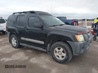 2005 Nissan Xterra S with VIN 5N1AN08U85C611800, listed as a IAAI auction lot 41921392 with 197,490 mi miles. Bid and sale history available at carsss.com. Image 1.