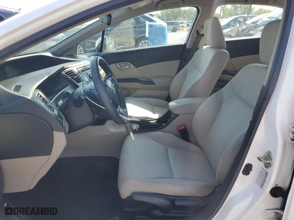 2014 Honda Civic Sedan LX with VIN 19XFB2F56EE011943, listed as a Copart auction lot 51380815 with 151,852 mi miles and Salvage Title. Bid and sale history available at carsss.com. Image 7.