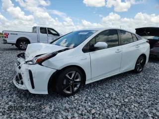 2019 Toyota Prius L Eco with VIN JTDKARFU0K3071060, listed as a Copart auction lot 60686485 with 28,617 mi miles and Salvage title. Bid and sale history available at DreamBid. Image 1.