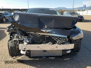 2019 Genesis G70 2.0T Advanced with VIN KMTG64LA9KU035240, listed as a Copart auction lot 70069044 with 0 mi miles and Salvage Title. Bid and sale history available at carsss.com. Image 5.