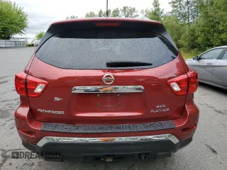 2017 Nissan Pathfinder Platinum с VIN 5N1DR2MM1HC653099, выставлен на аукционе Copart как лот 61211755 с пробегом 93 976 миль миль и Списание • Salvage title. История ставок и продаж доступна на DreamBid. Изображение 6.