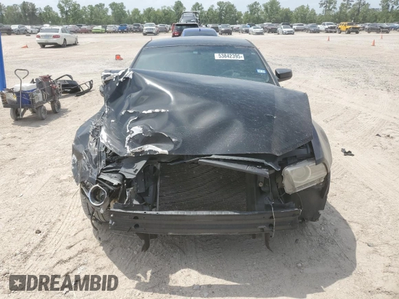 2013 Ford Mustang V6 with VIN 1ZVBP8AM7D5276010, listed as a Copart auction lot 53842395 with 0 mi miles and Clean Title. Bid and sale history available at carsss.com. Image 5.