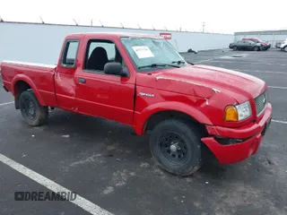 2003 Ford Ranger XL with VIN 1FTYR14V13PA87777, listed as a IAAI auction lot 41771784 with 155,826 mi miles. Bid and sale history available at carsss.com. Image 1.