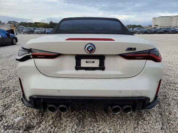 2022 BMW M4 Competition xDrive with VIN WBS33BA08NCK43651, listed as a Copart auction lot 86770254 with NaN miles and Salvage Title. Bid and sale history available at carsss.com. Image 6.