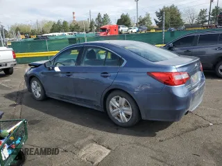 2015 Subaru Legacy 2.5i with VIN 4S3BNBA63F3048835, listed as a Copart auction lot 53756585 with 126,215 mi miles and Salvage title. Bid and sale history available at DreamBid. Image 2.