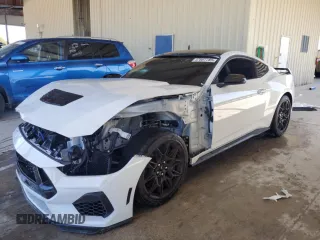 2024 Ford Mustang GT with VIN 1FA6P8CF1R5423860, listed as a Copart auction lot 47807785 with 0 mi miles and Salvage Title. Bid and sale history available at carsss.com. Image 1.