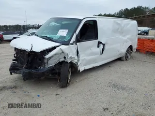 2016 Chevrolet Express Cargo Van with VIN 1GCWGBFF9G1274606, listed as a IAAI auction lot 41566652 with 296,452 mi miles. Bid and sale history available at carsss.com. Image 17.