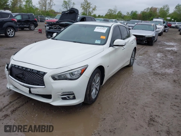 2017 Infiniti Q50 Premium with VIN JN1EV7AR4HM837046, listed as a IAAI auction lot 42213562 with 111,244 mi miles and . Bid and sale history available at DreamBid. Image 17.