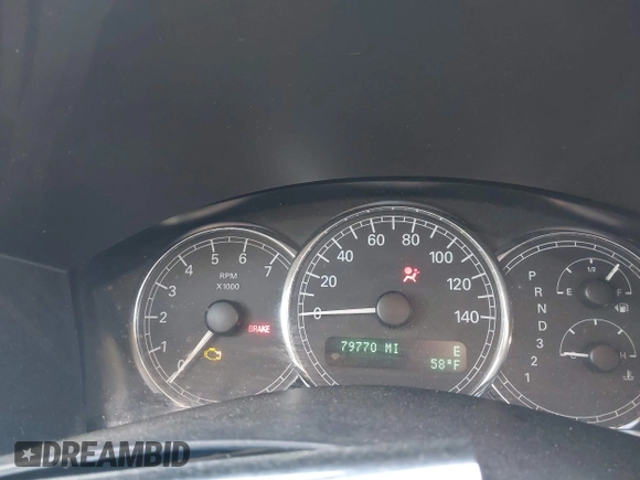 2006 Buick LaCrosse CXL with VIN 2G4WD582161152752, listed as a IAAI auction lot 41980061 with 79,770 mi miles. Bid and sale history available at carsss.com. Image 7.