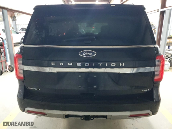 2022 Ford Expedition Max Limited with VIN 1FMJK2ATXNEA66659, listed as a Copart auction lot 80594424 with 0 mi miles and Salvage Title. Bid and sale history available at carsss.com. Image 6.