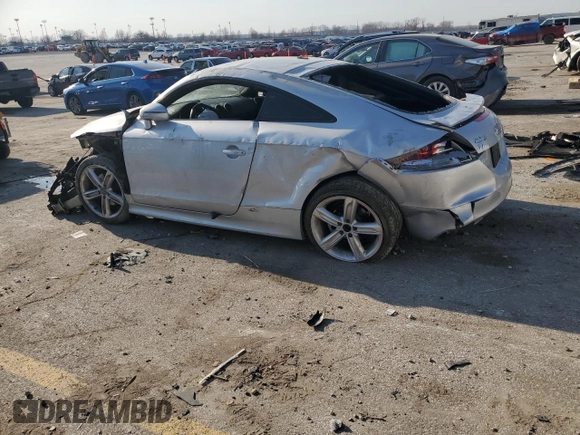 2014 Audi TT 2.0T with VIN TRUBFAFK2E1005455, listed as a Copart auction lot 48588615 with 0 mi miles and Salvage Title. Bid and sale history available at carsss.com. Image 2.