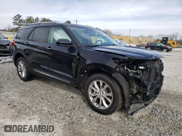 2024 Ford Explorer Limited with VIN 1FMSK8FH2RGA30289, listed as a Copart auction lot 42601865 with 22,613 mi miles and Salvage Title. Bid and sale history available at carsss.com. Image 4.