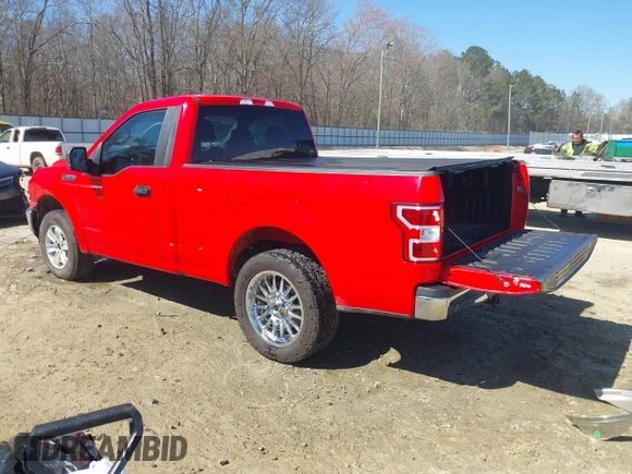 2019 Ford F-150 XL with VIN 1FTMF1CB6KKC92330, listed as a IAAI auction lot 41689485 with 108,653 mi miles. Bid and sale history available at carsss.com. Image 3.