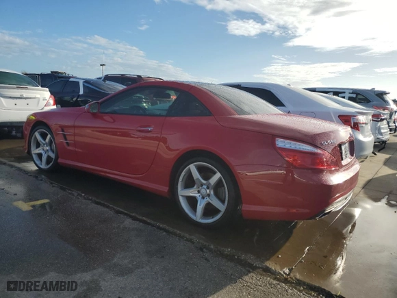 2014 Mercedes-Benz SL-Class SL 550 with VIN WDDJK7DA1EF025798, listed as a Copart auction lot 74262444 with 0 mi miles and Salvage Title. Bid and sale history available at carsss.com. Image 2.