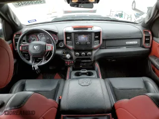 2019 Ram 1500 Rebel with VIN 1C6SRFET0KN841074, listed as a Copart auction lot 45288845 with 74,013 mi miles and Salvage Title. Bid and sale history available at carsss.com. Image 8.