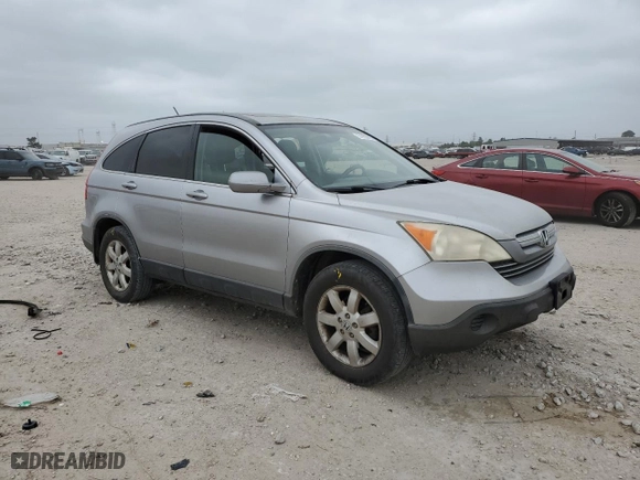 2007 Honda CR-V EX-L with VIN JHLRE38757C058466, listed as a Copart auction lot 51993895 with 261,116 mi miles and Salvage Title. Bid and sale history available at carsss.com. Image 4.