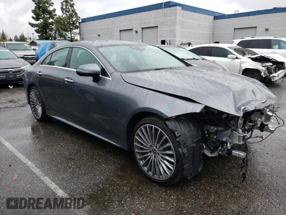 2022 Mercedes-Benz CLS with VIN W1K2J5KBXNA104908, listed as a Copart auction lot 41525624 with 13,680 mi miles and Salvage Title. Bid and sale history available at carsss.com. Image 4.