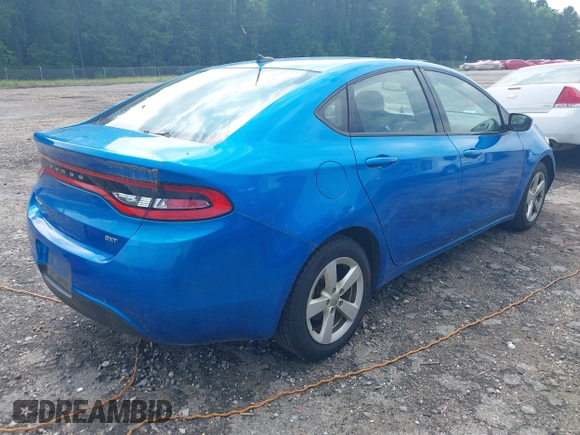 2015 Dodge Dart SXT with VIN 1C3CDFBB2FD420741, listed as a IAAI auction lot 42148770 with 125,233 mi miles and . Bid and sale history available at DreamBid. Image 4.