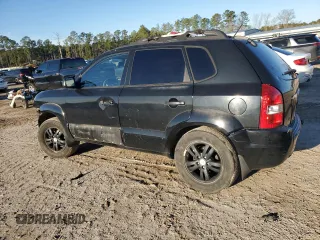 2007 Hyundai Tucson SE with VIN KM8JN12D07U637321, listed as a Copart auction lot 42730925 with 293,617 mi miles and Salvage Title. Bid and sale history available at carsss.com. Image 2.