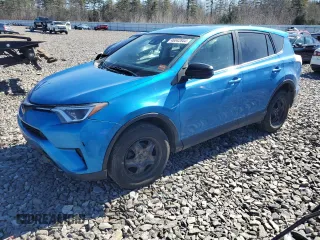 2017 Toyota RAV4 LE with VIN 2T3BFREV8HW676137, listed as a Copart auction lot 46042844 with 264,031 mi miles and Salvage Title. Bid and sale history available at carsss.com. Image 1.