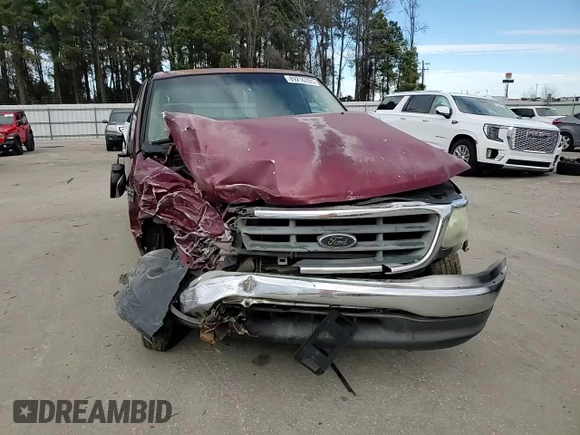 2003 Ford F-150 XL with VIN 1FTRX17W93NA02971, listed as a Copart auction lot 89216005 with 0 mi miles and Salvage Title. Bid and sale history available at carsss.com. Image 10.