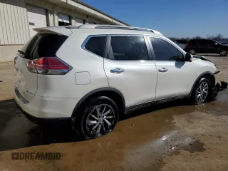 2015 Nissan Rogue SL with VIN 5N1AT2MV5FC816718, listed as a Copart auction lot 48185295 with 88,288 mi miles and Clean Title. Bid and sale history available at carsss.com. Image 3.